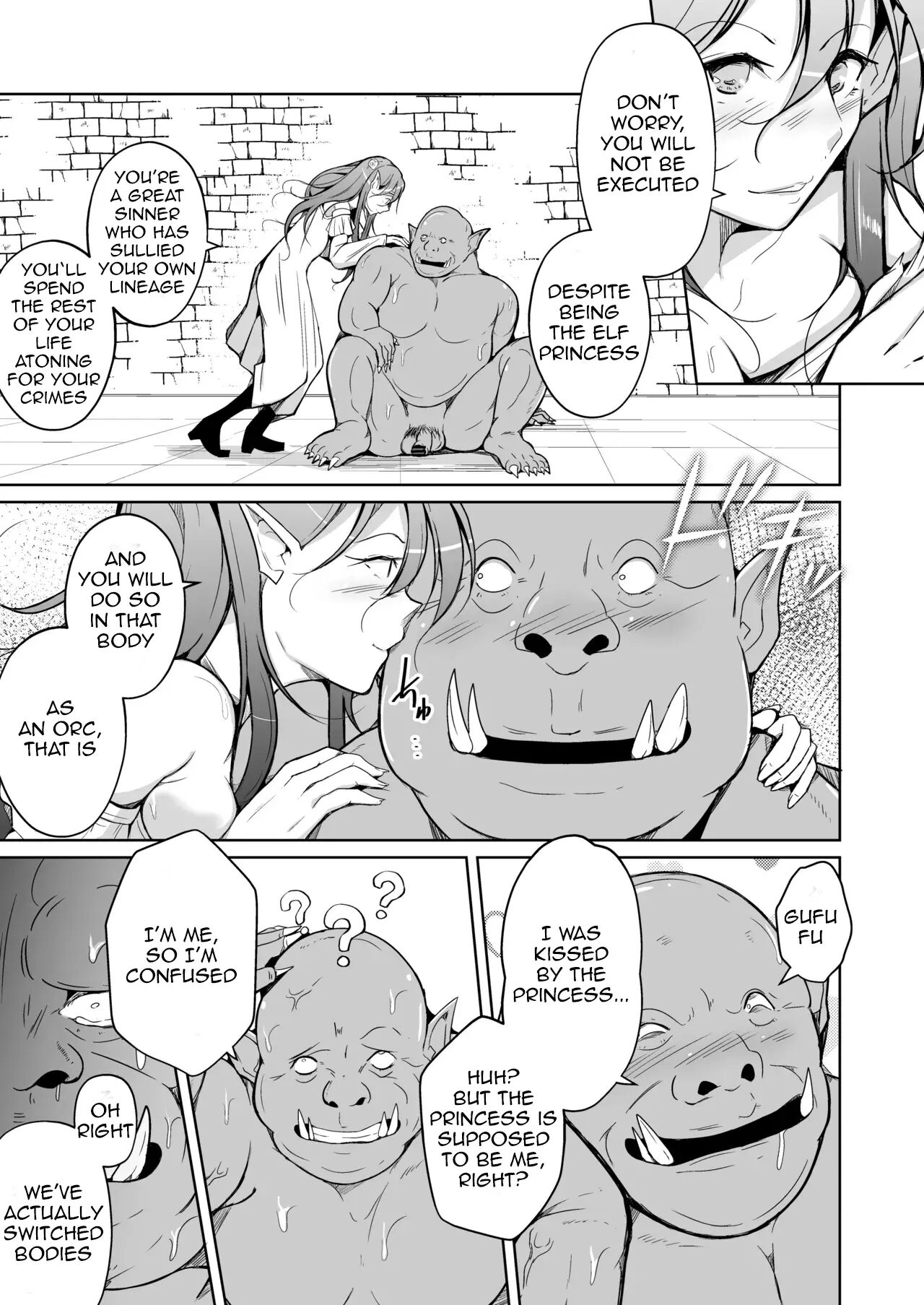 Koukan ~elf No Oujo Ni Natta Orc No Monogatari~ Chapter 1000 Page 37